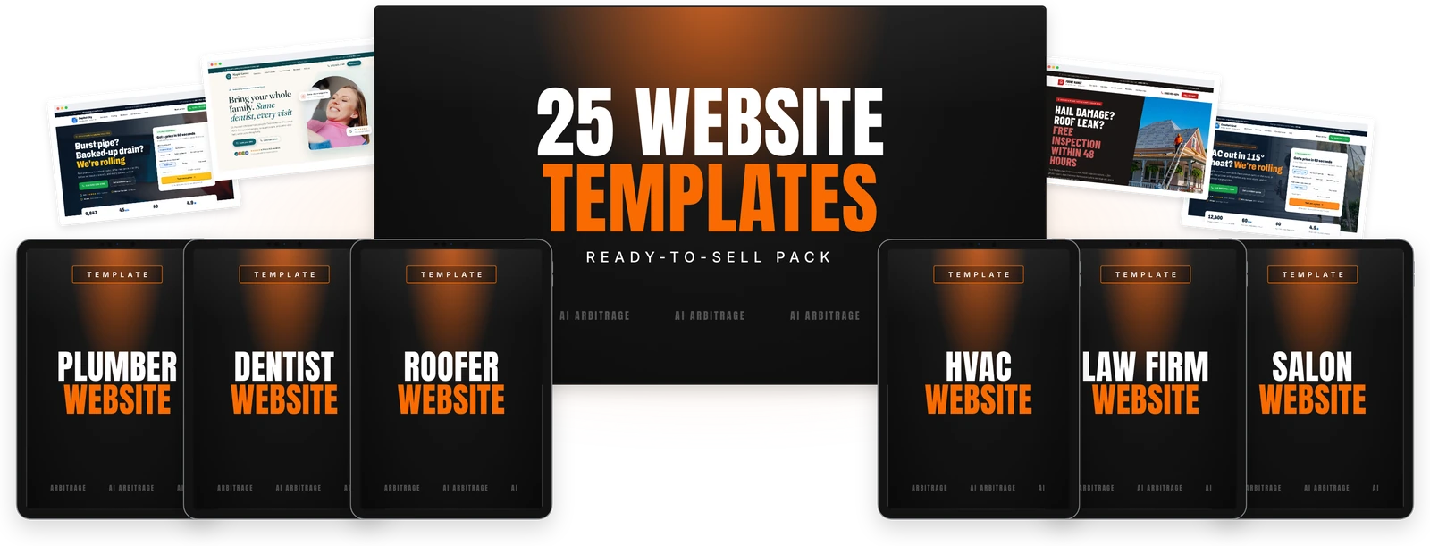 25 Done-For-You Niche Websites mockup